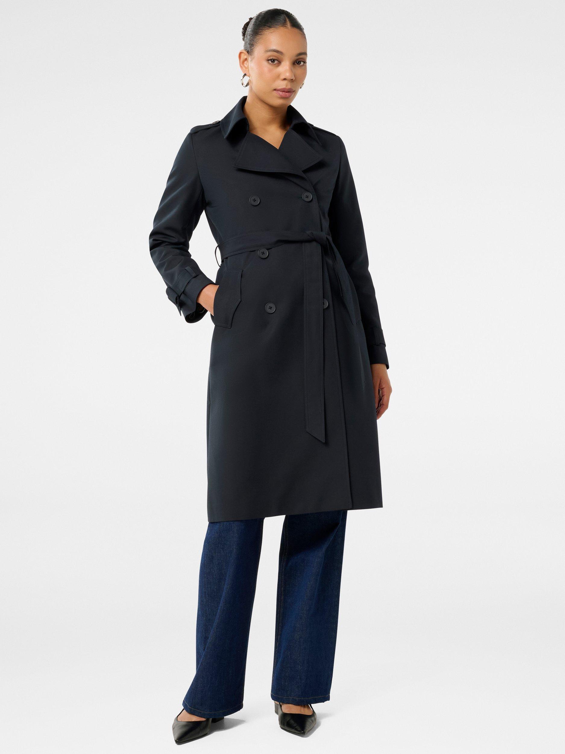 Forever New Maggie Trench Coat True Navy