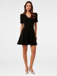 Forever New Alessia Embellished Mini Dress, Black