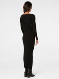 Forever New Petite Ciara Tipped Midi Dress, Black