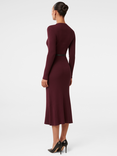 Forever New Leena Snaffle Belted Midi Dress, Imperial Port