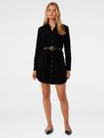 Forever New Lucie Long Sleeve Corduroy Mini Dress, Black