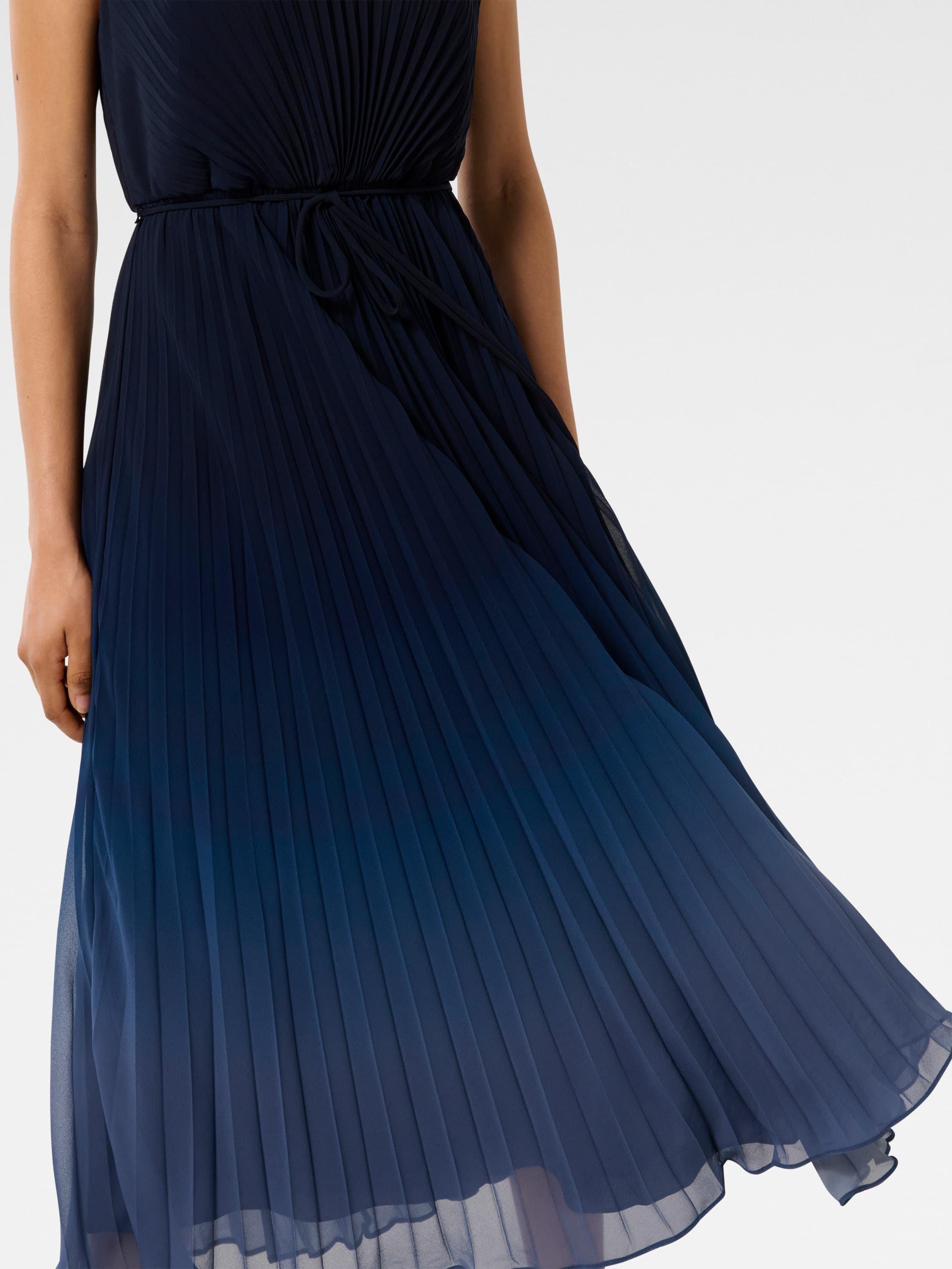 Product image 4 of 4, which shows Forever New Petite Phillipa Pleated Midi Dress, Sapphire, 4