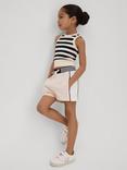 Reiss Kids' Kioni Stripe Tank Top, Navy/Cream