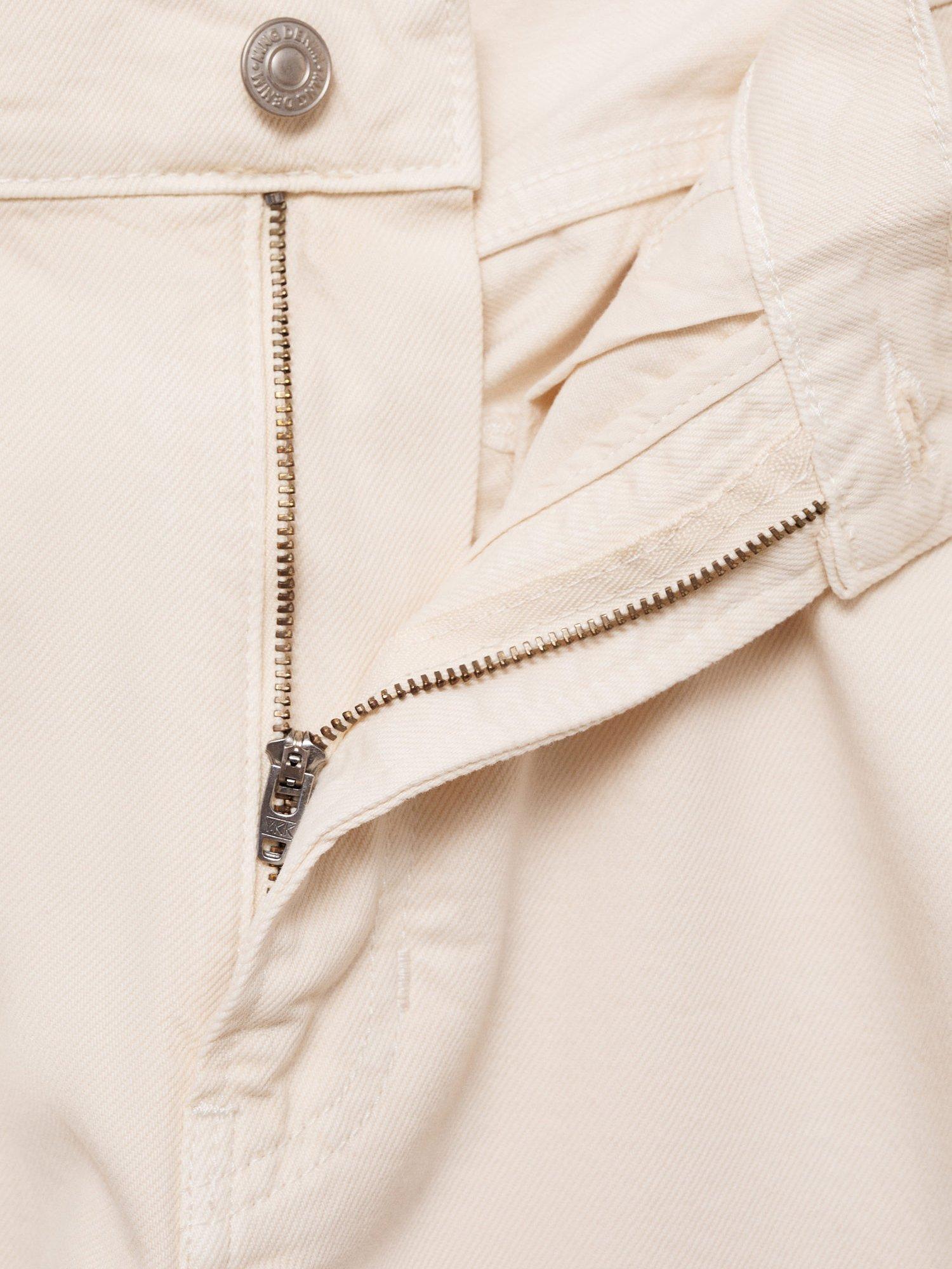 Product image 8 of 8, which shows Mango Bob Regular Fit Jeans, Light Beige, 31