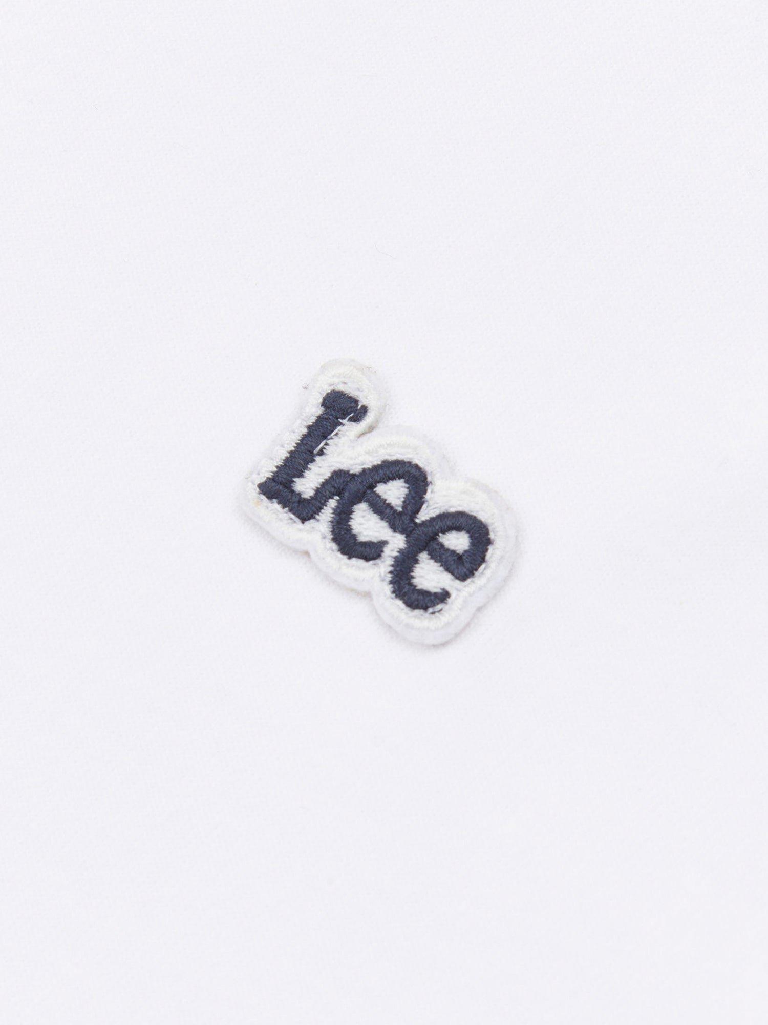 Product image 8 of 8, which shows Lee Kids' Badge Cotton T-Shirt, Bright White, 7-8 years