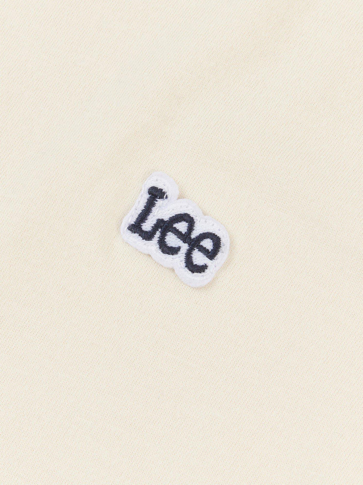Product image 8 of 8, which shows Lee Kids' Badge Cotton T-Shirt, White Asparagus, 7-8 years