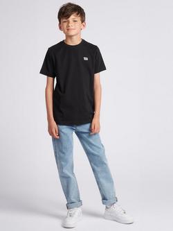 Lee Kids' Badge Cotton T-Shirt - view 2, Black