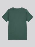 Lee Kids' Badge Cotton T-Shirt, Jungle Green