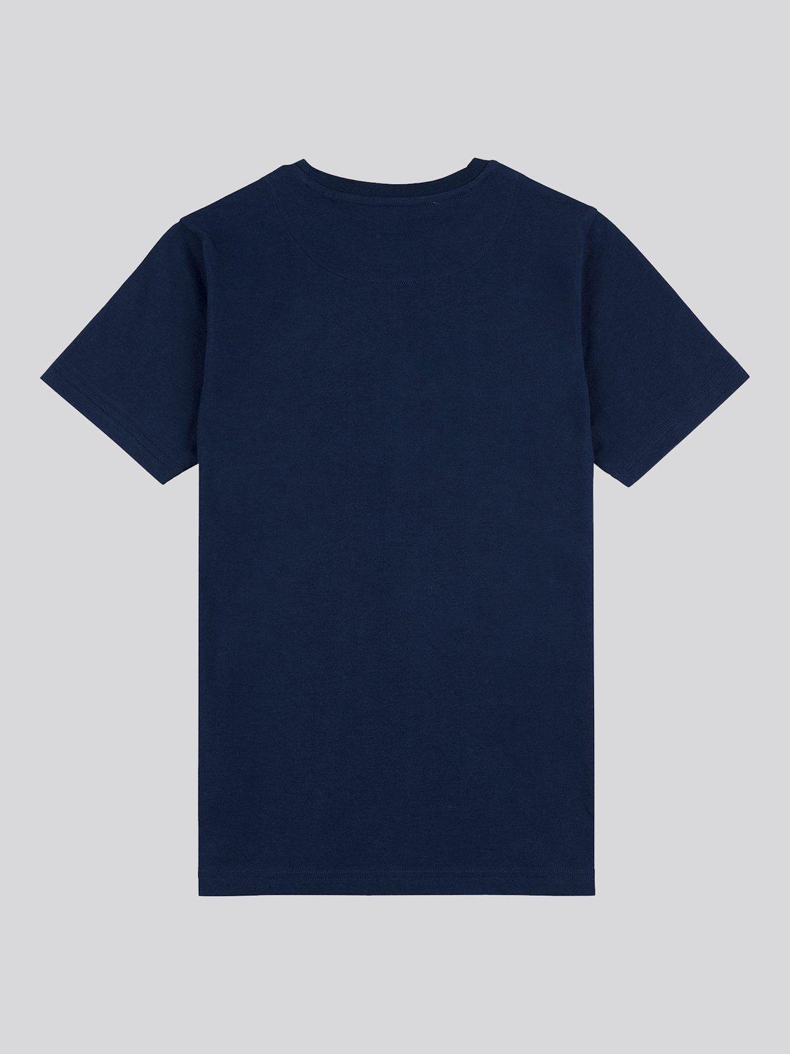 Product image 8 of 9, which shows Lee Kids' Wobbly Logo T-Shirt, Navy Blazer, 7-8 years