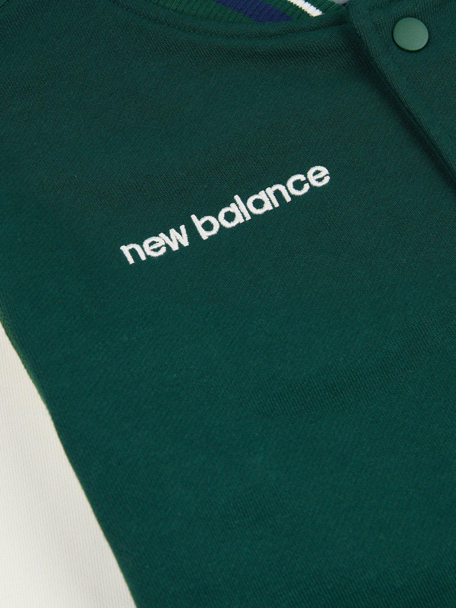 Product image 11 of 11, which shows New Balance Kids' Baseball Jacket, Nightwatch Green, 7-8 years