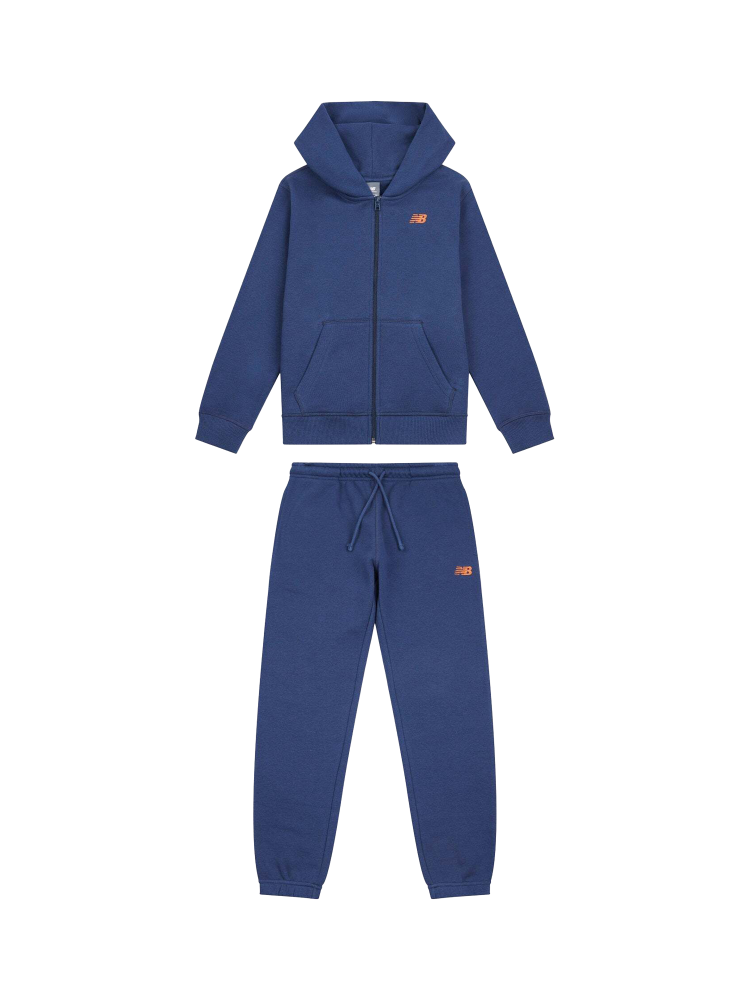 Product image 1 of 5, which shows New Balance Kids' Hoodie & Joggers Set, Nb Navy, 7-8 years