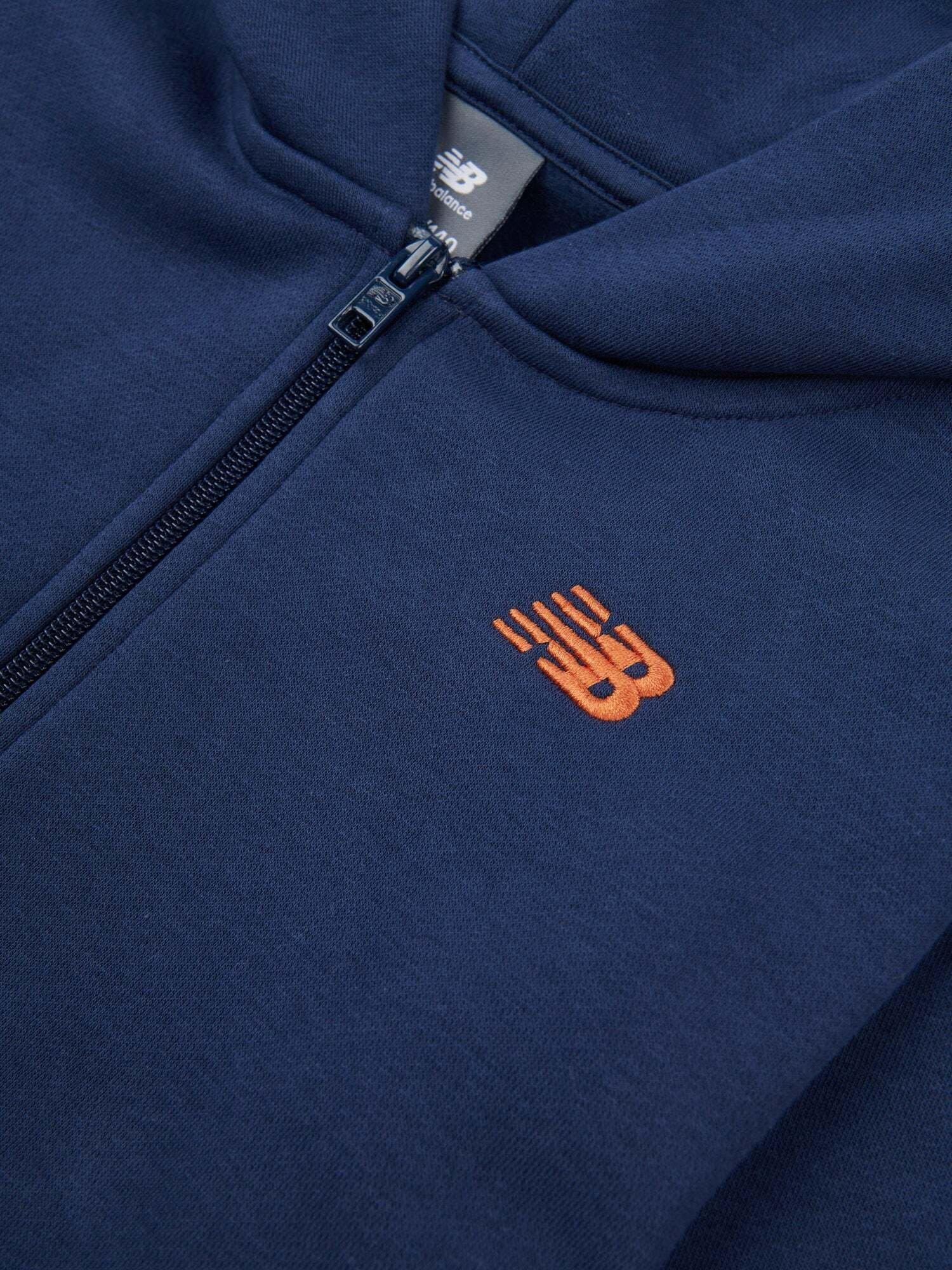 Product image 4 of 5, which shows New Balance Kids' Hoodie & Joggers Set, Nb Navy, 7-8 years