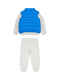 New Balance Kids' Sweatshirt, Joggers & Gilet Set - view 2, Ash Heather