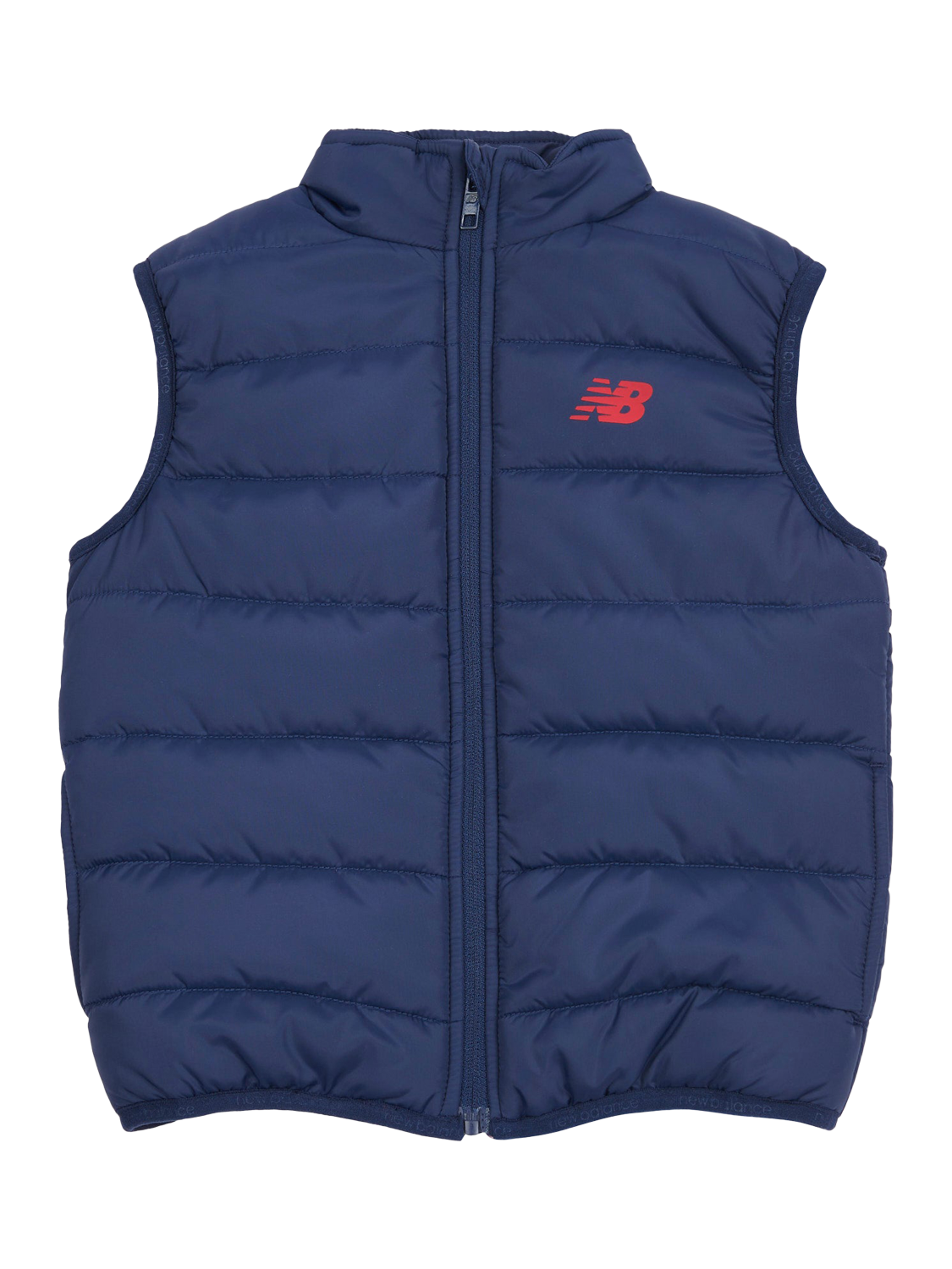 Product image 6 of 6, which shows New Balance Kids' Sweatshirt, Joggers & Gilet Set, Team Red, 12 months