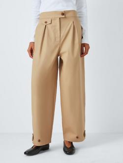 John Lewis Elevated Cotton Chinos, Stone, Stone