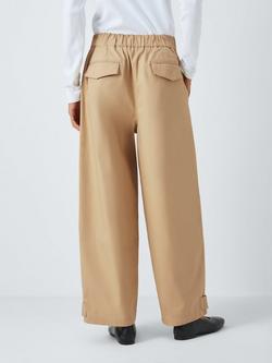 John Lewis Elevated Cotton Chinos, Stone - view 2, Stone