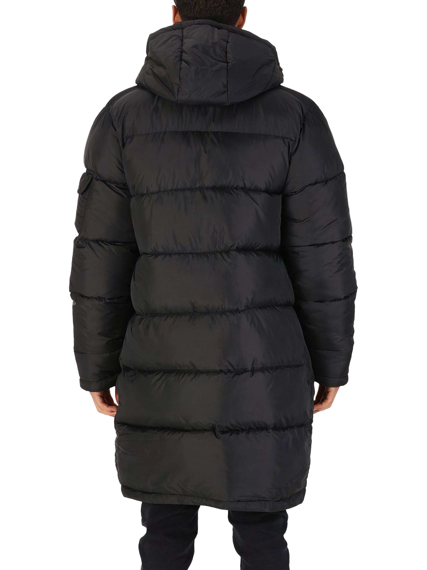 Luke 1977 Inuit Long Padded Jacket Black