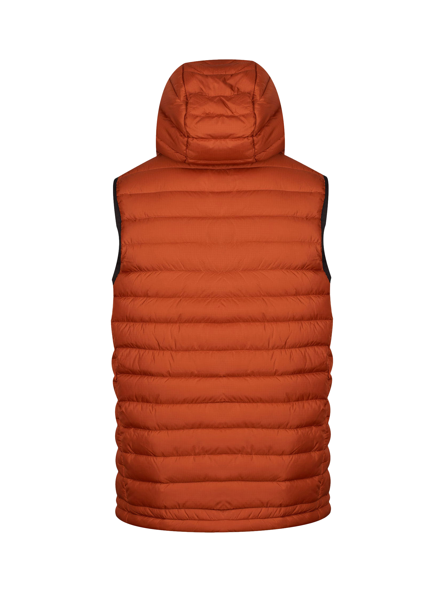 Product image 5 of 6, which shows LUKE 1977 Bubbla Hood 2000 Padded Gilet, Copper Orange, XS
