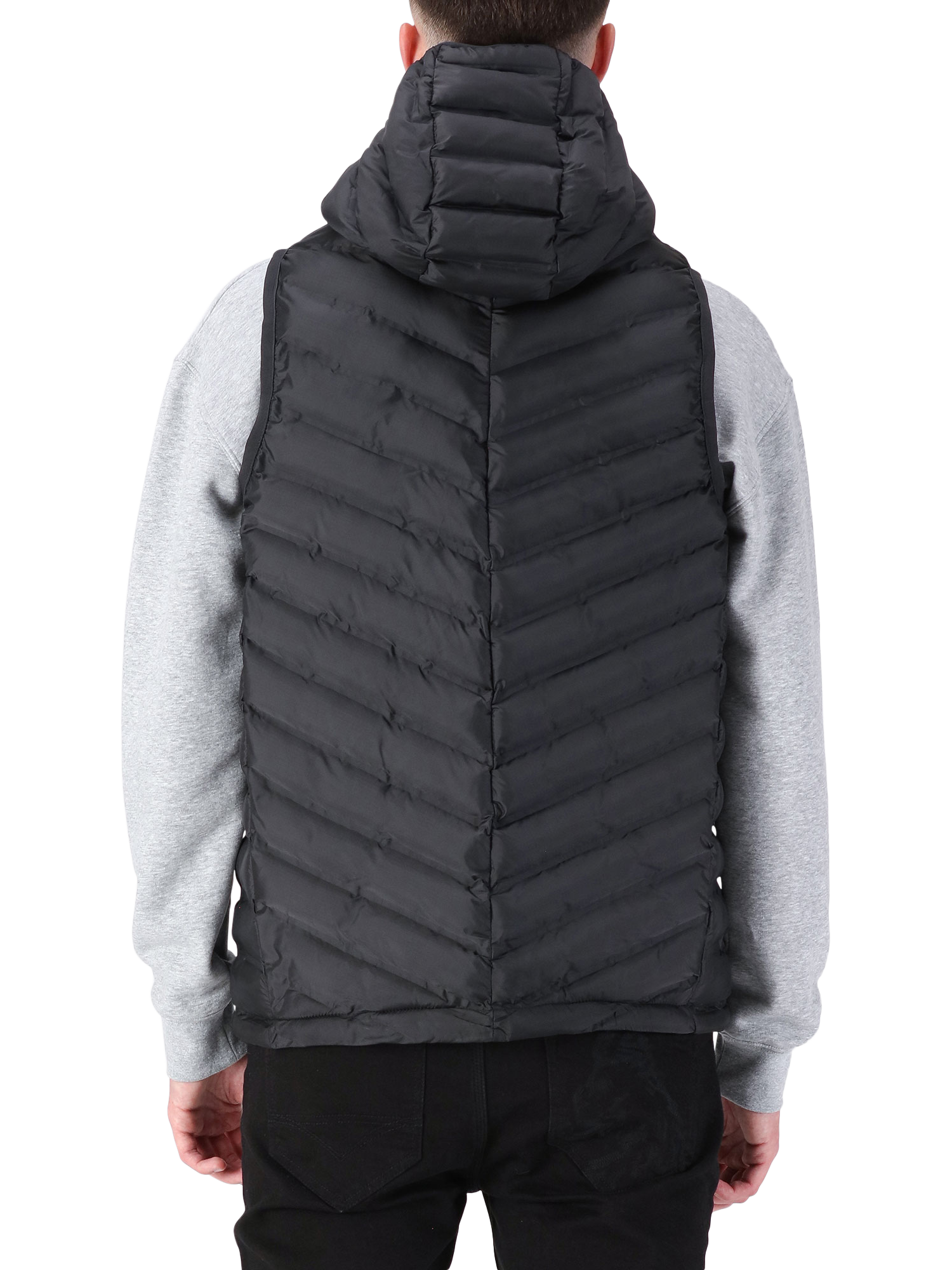 Product image 2 of 7, which shows LUKE 1977 New Global Quilted Gilet, Black, XS