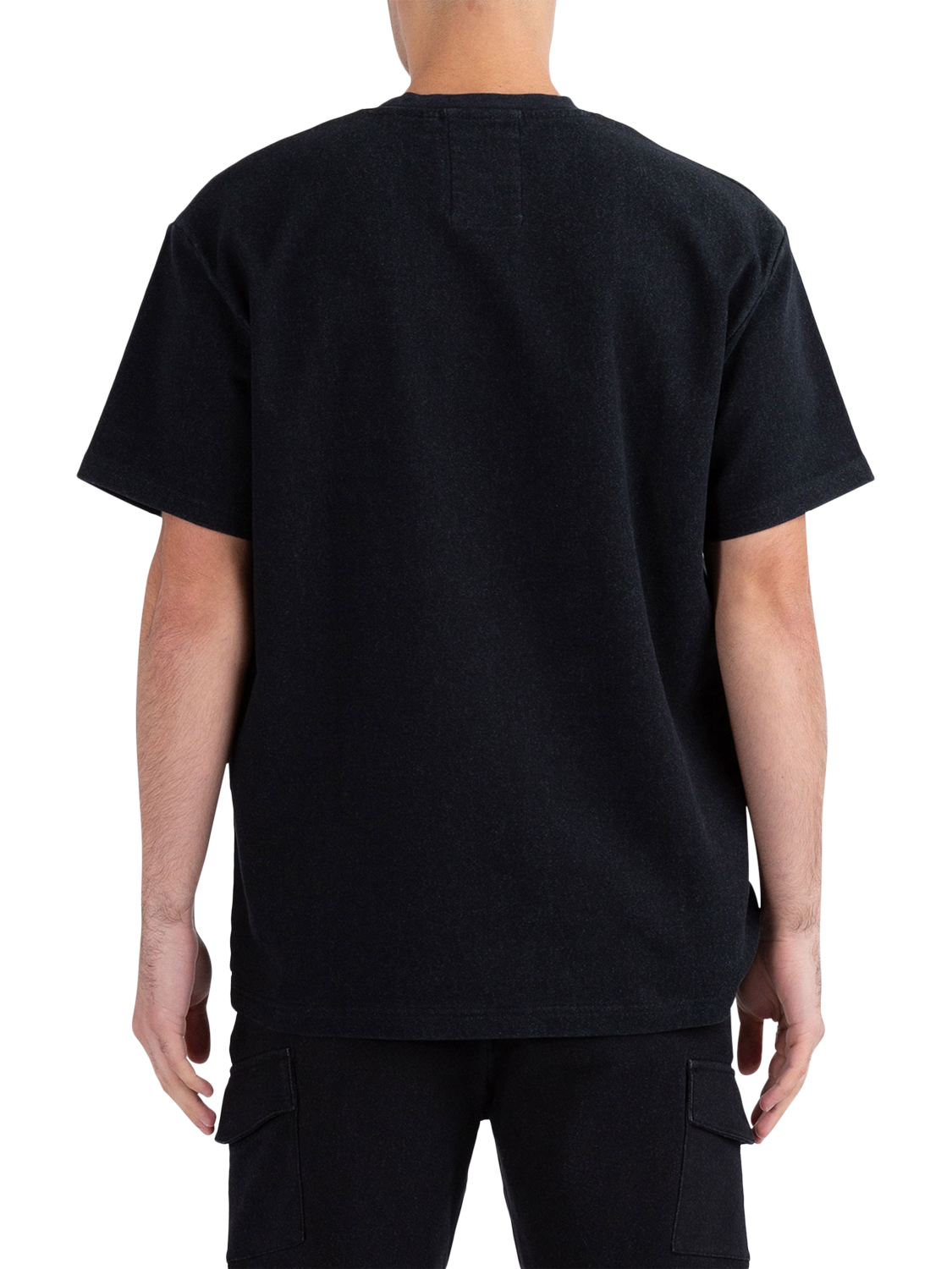 Product image 2 of 6, which shows LUKE 1977 Gitano Cotton Blend Regular Fit T-Shirt, Dark Charcoal, XS
