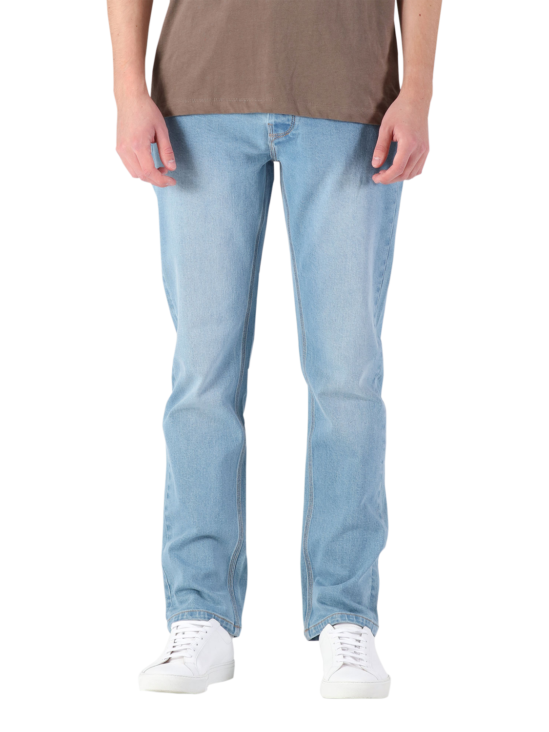 LUKE 1977 DNA Tapered Fit Jeans, Light Blue