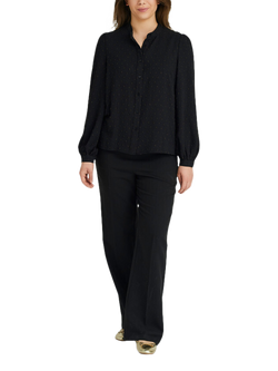 A-VIEW Vanessa Polka Dot Shirt, Black, Black