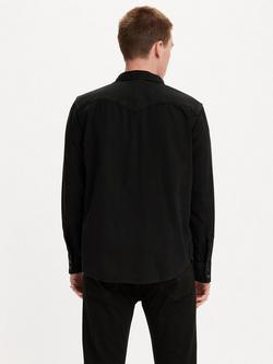 Levi's Barstow Denim Shirt, Indigo - view 2, Marble Denim