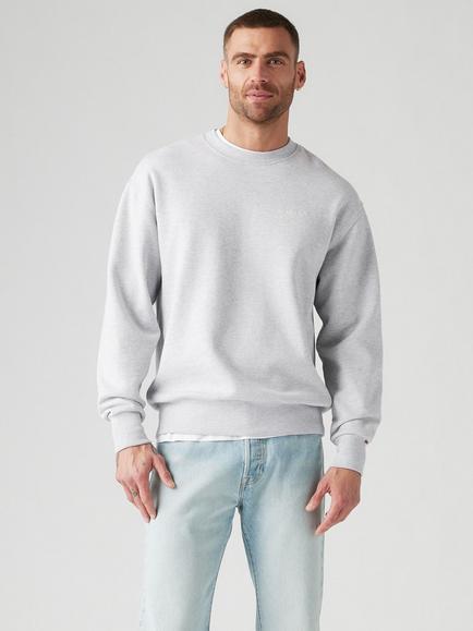 Levi's Authentic Crew Neck Jumper, Light Grey