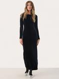 Part Two Dida Velvet Maxi Dress, Dark Navy