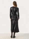 Part Two Maliah Sequin Dress, Black