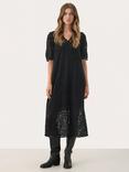 Part Two Memia Lace Maxi Dress, Black