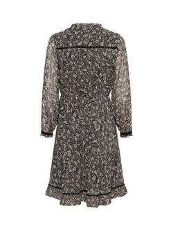 Part Two Munya Floral Dress, Black - view 2, Black