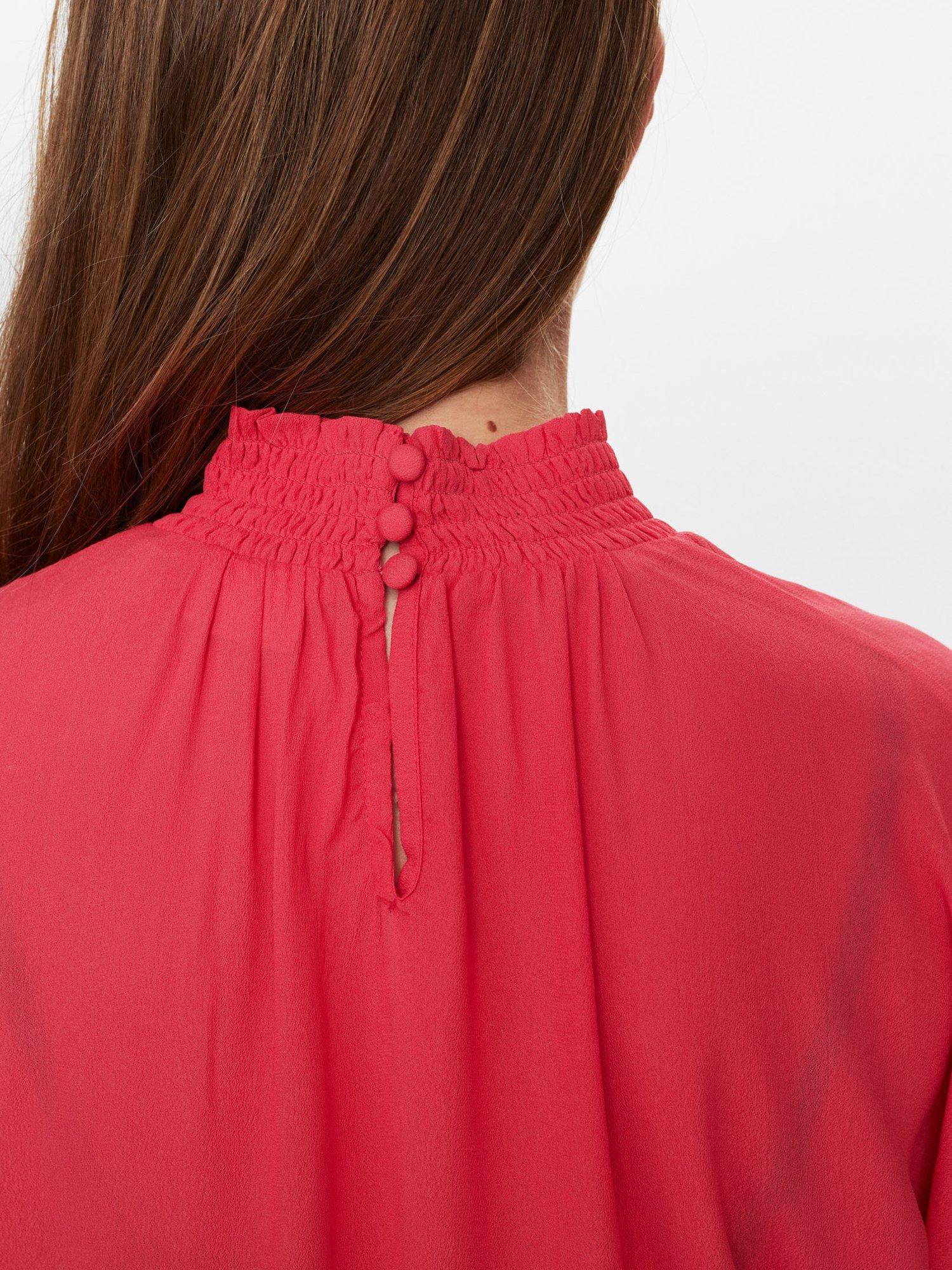 Product image 5 of 7, which shows Numph Nudaria Long Sleeve Shirt, Pink, 34