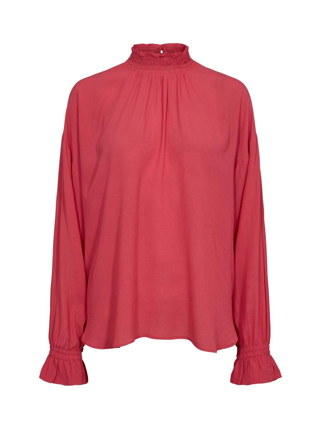 Product image 7 of 7, which shows Numph Nudaria Long Sleeve Shirt, Pink, 34
