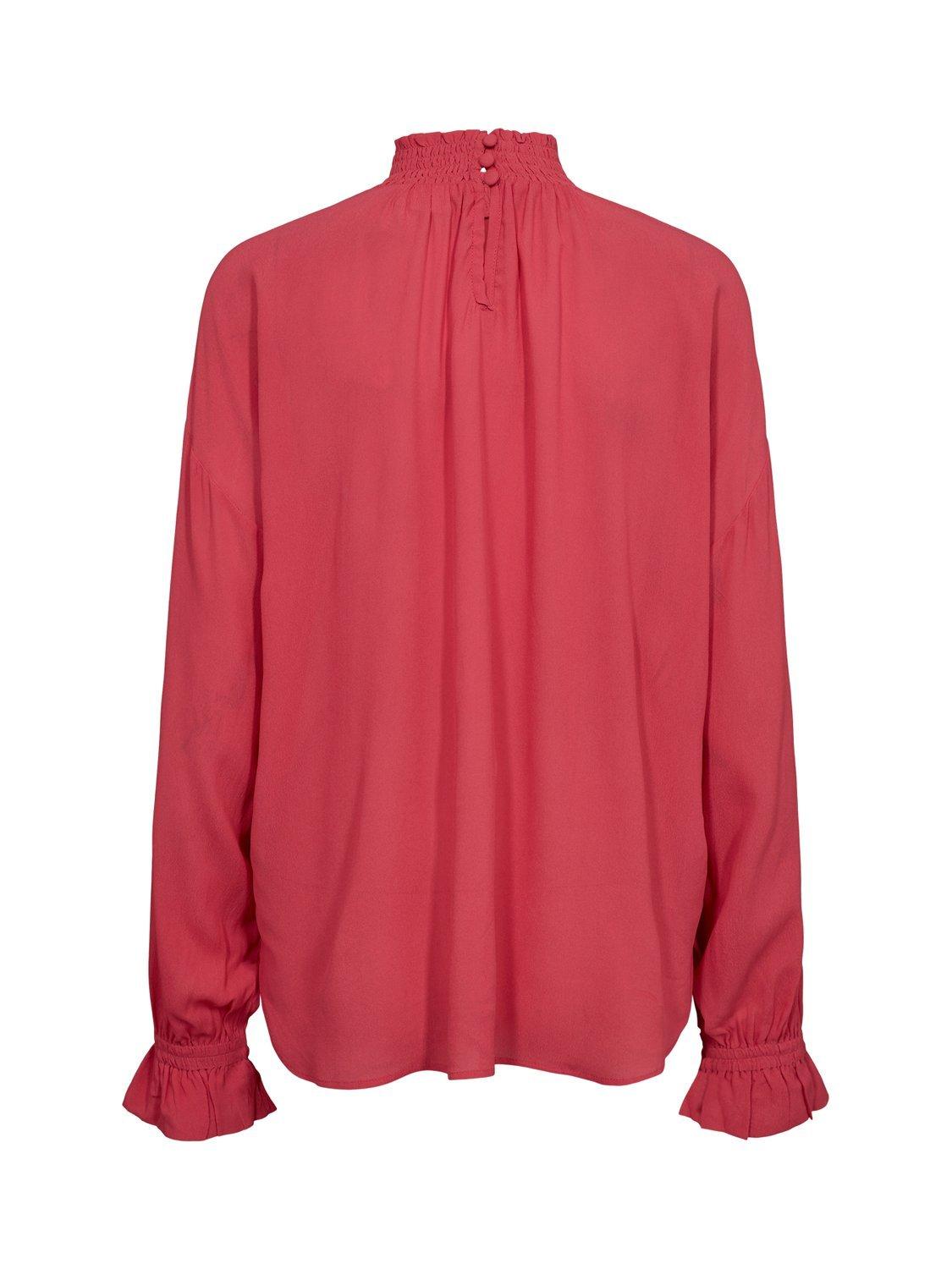 Product image 6 of 7, which shows Numph Nudaria Long Sleeve Shirt, Pink, 34
