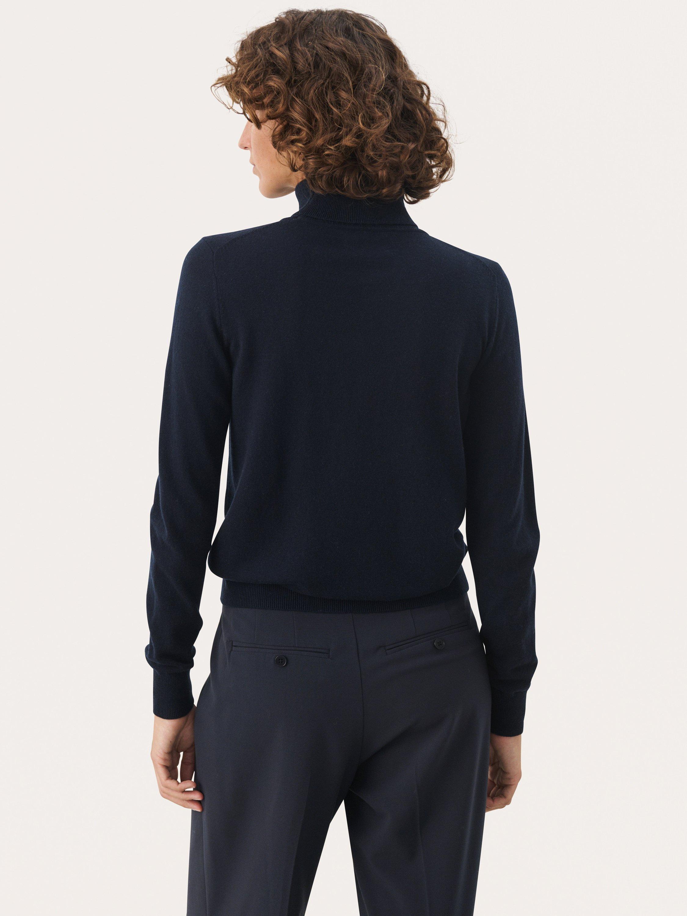 Product image 2 of 6, which shows Part Two Riahs Slim Fit Wool Rich Jumper, Night Sky, M