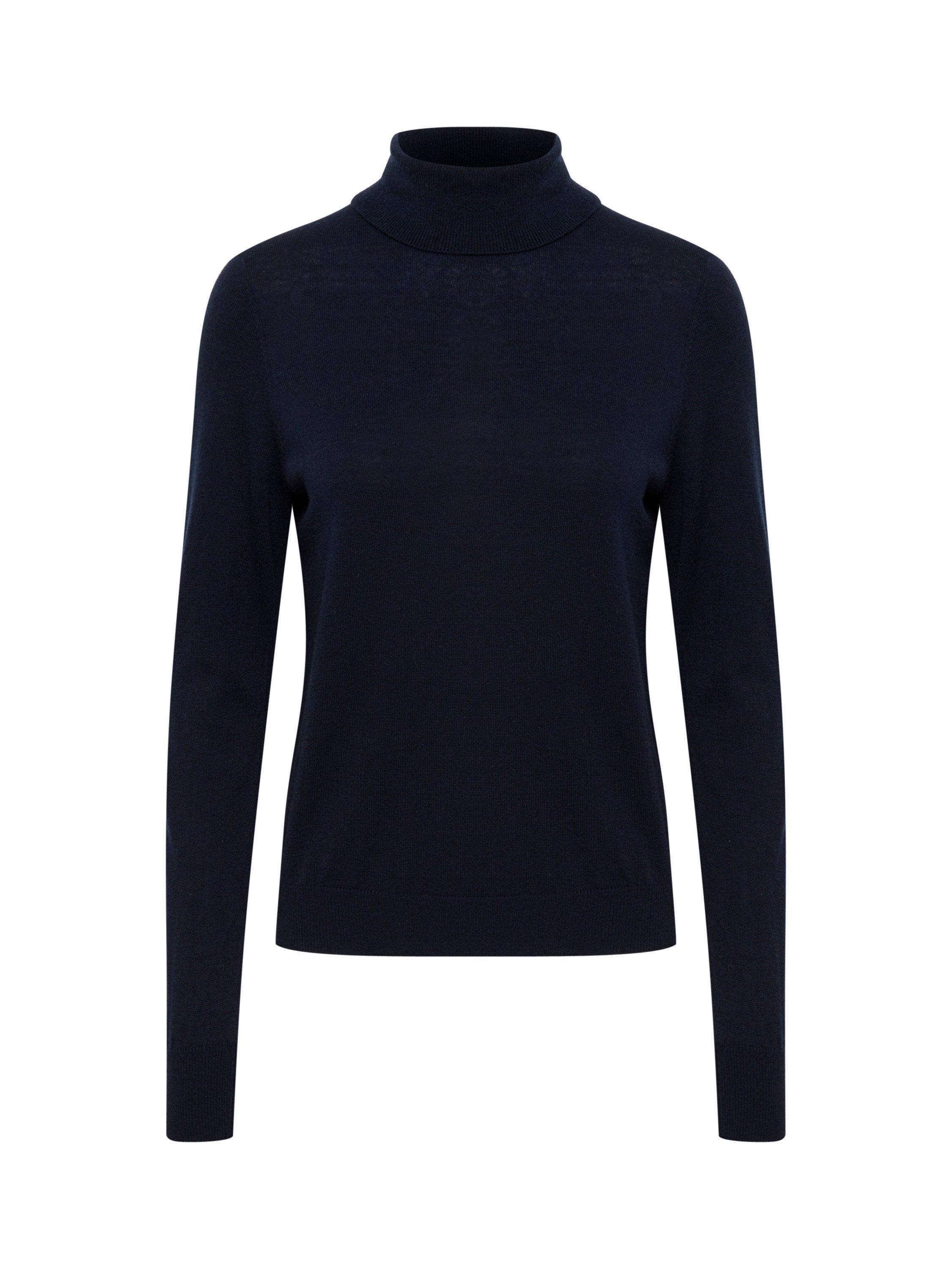 Product image 5 of 6, which shows Part Two Riahs Slim Fit Wool Rich Jumper, Night Sky, M