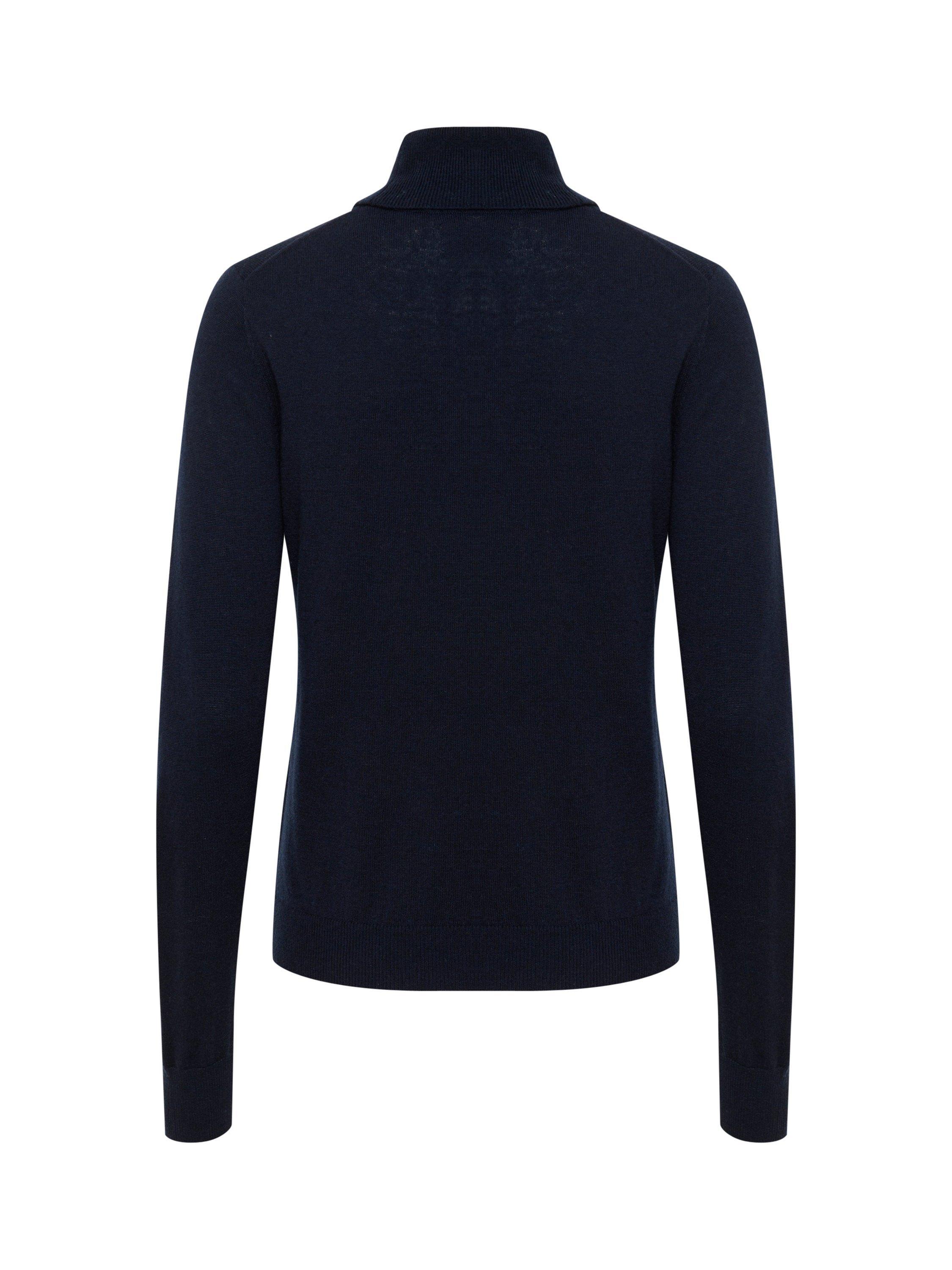 Product image 6 of 6, which shows Part Two Riahs Slim Fit Wool Rich Jumper, Night Sky, M