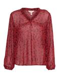 Part Two Ditte Leaf Print Top