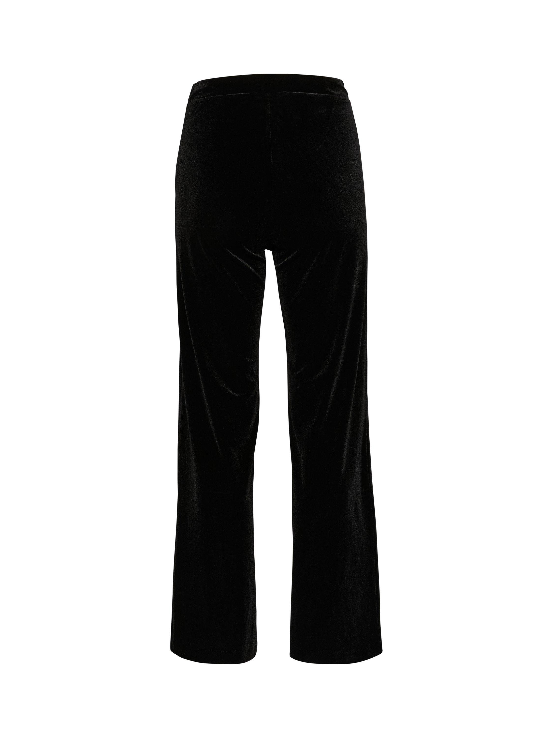 Product image 6 of 6, which shows Part Two Dorellas Straight Trousers, Black, L