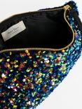 Part Two Denia Sequin Pouch Clutch Bag, Multi