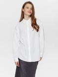 Numph Numarissa Striped Cotton Blend Shirt