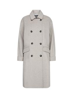 MOS MOSH Venice Wool Blend Coat - view 2, Ecru
