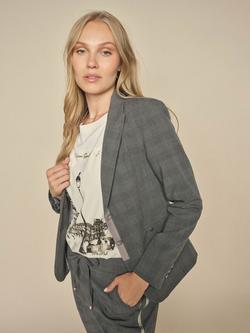 MOS MOSH Blake Kimi Slim Fit Blazer, Sharkskin - view 2, Sharkskin