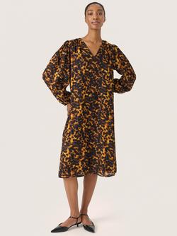 Soaked In Luxury Gunvy Animal Dress, Multi, Multi