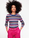 Boden Party Stripe Jumper, Multi