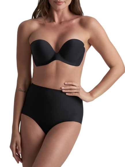 Bye Bra Diva Strapless and Backless Bra, Black
