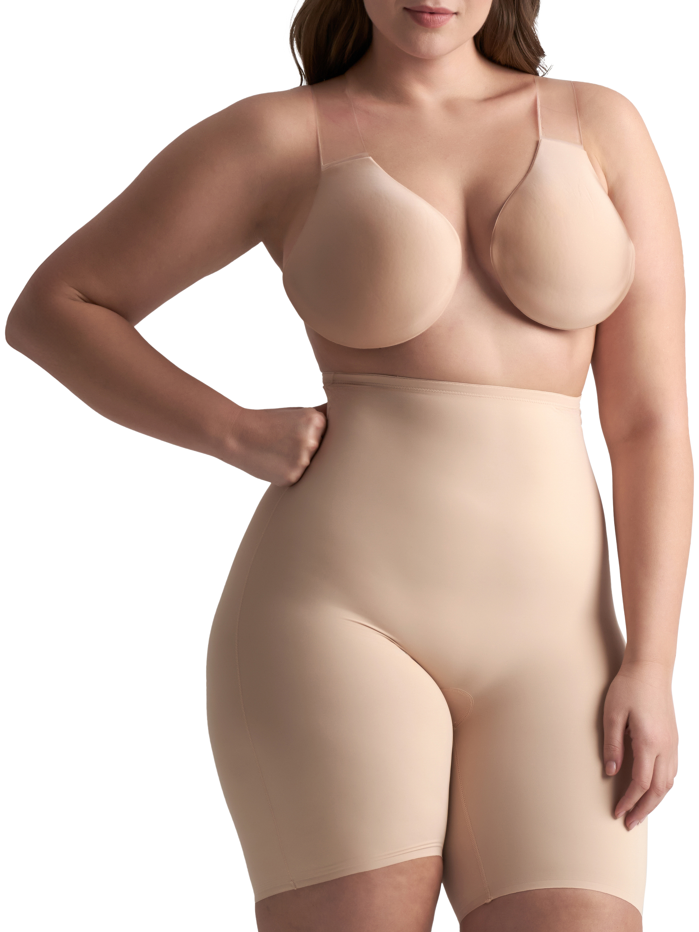 Product image 1 of 3, which shows Bye Bra Sculpting Lifts Nipple Covers, Beige, C