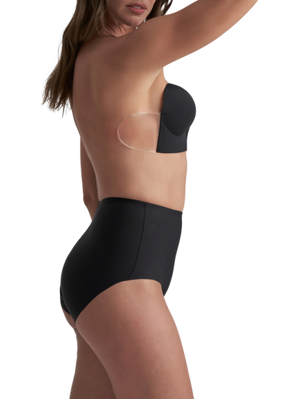 Bye Bra Seamless U Bra - view 2, Black