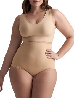 Bye Bra High Waist Knickers, Beige